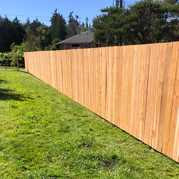 new fence construction